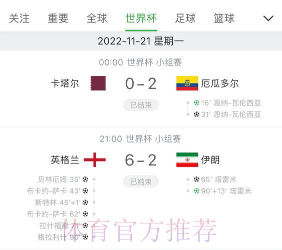 世界杯赛事比分查询与推荐官方入口