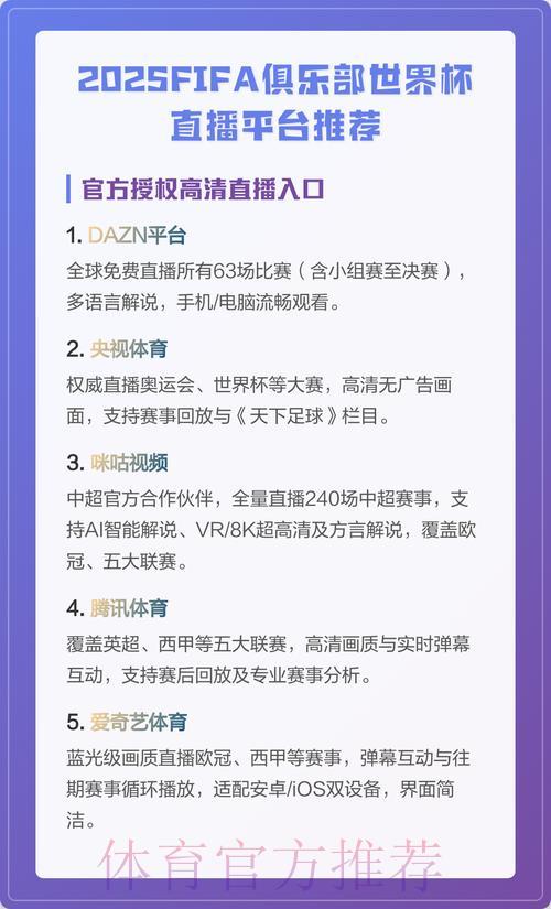 全网免费世界杯直播平台汇总推荐 全网免费世界杯直播平台汇总推荐