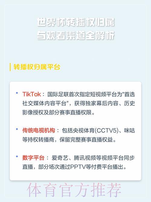 官方渠道:世界杯赛事直播账号注册全指南 官方渠道:世界杯赛事直播账号注册全指南